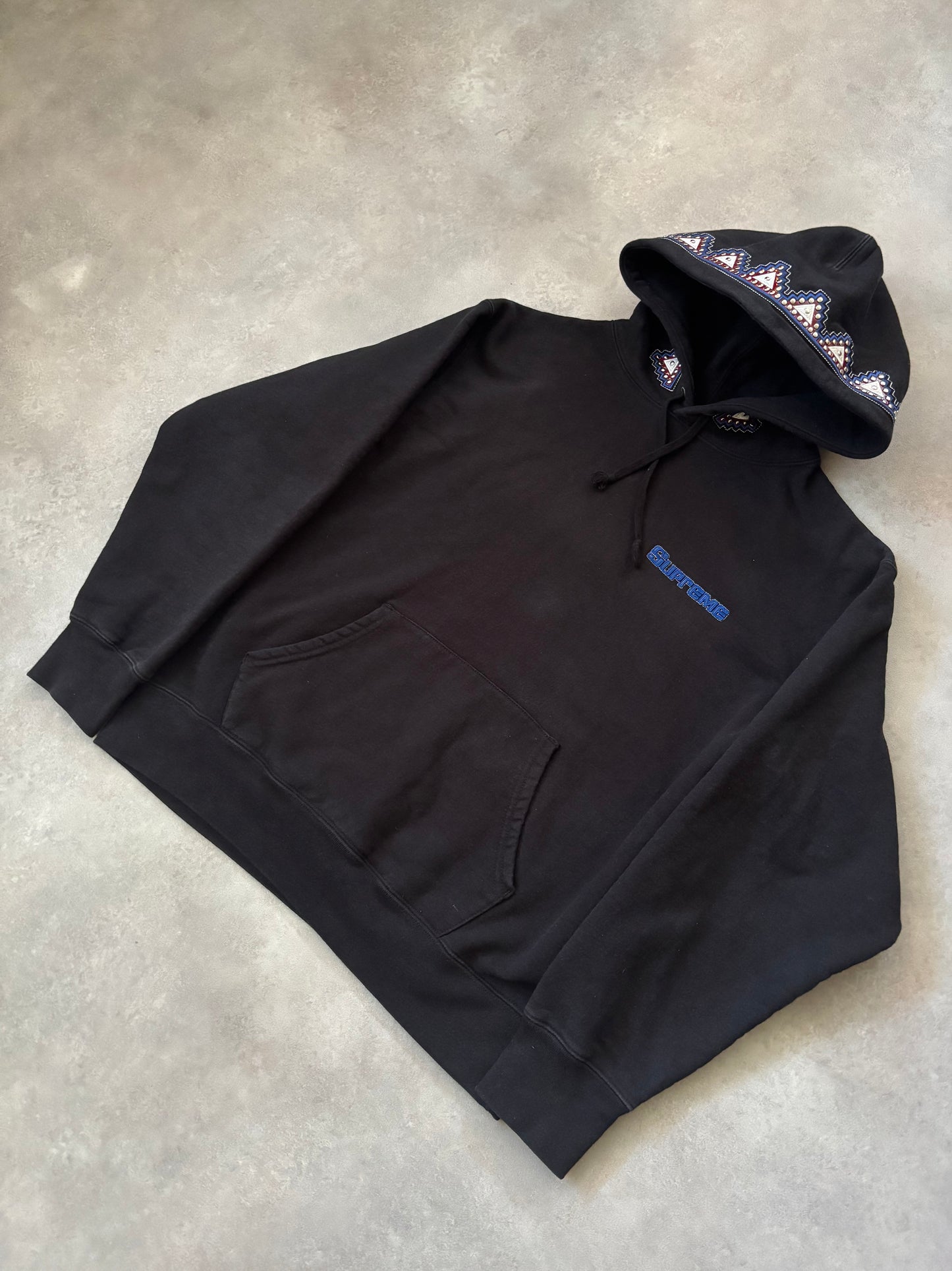 Supreme Pharaoh Studded Hooded Sweatshirt (Str. M)