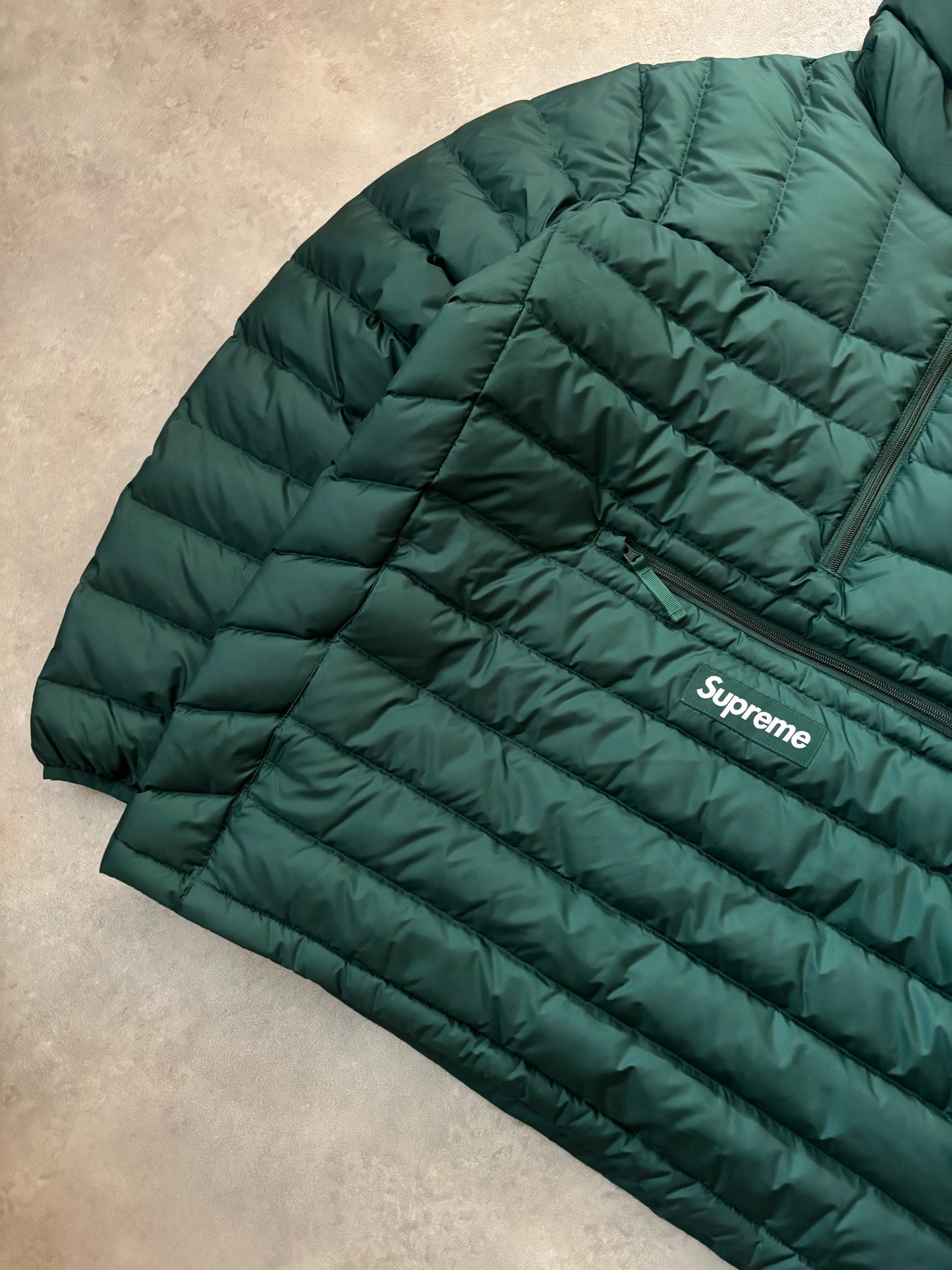 Supreme Micro Half Zip Hooded Pullover (Str. M)