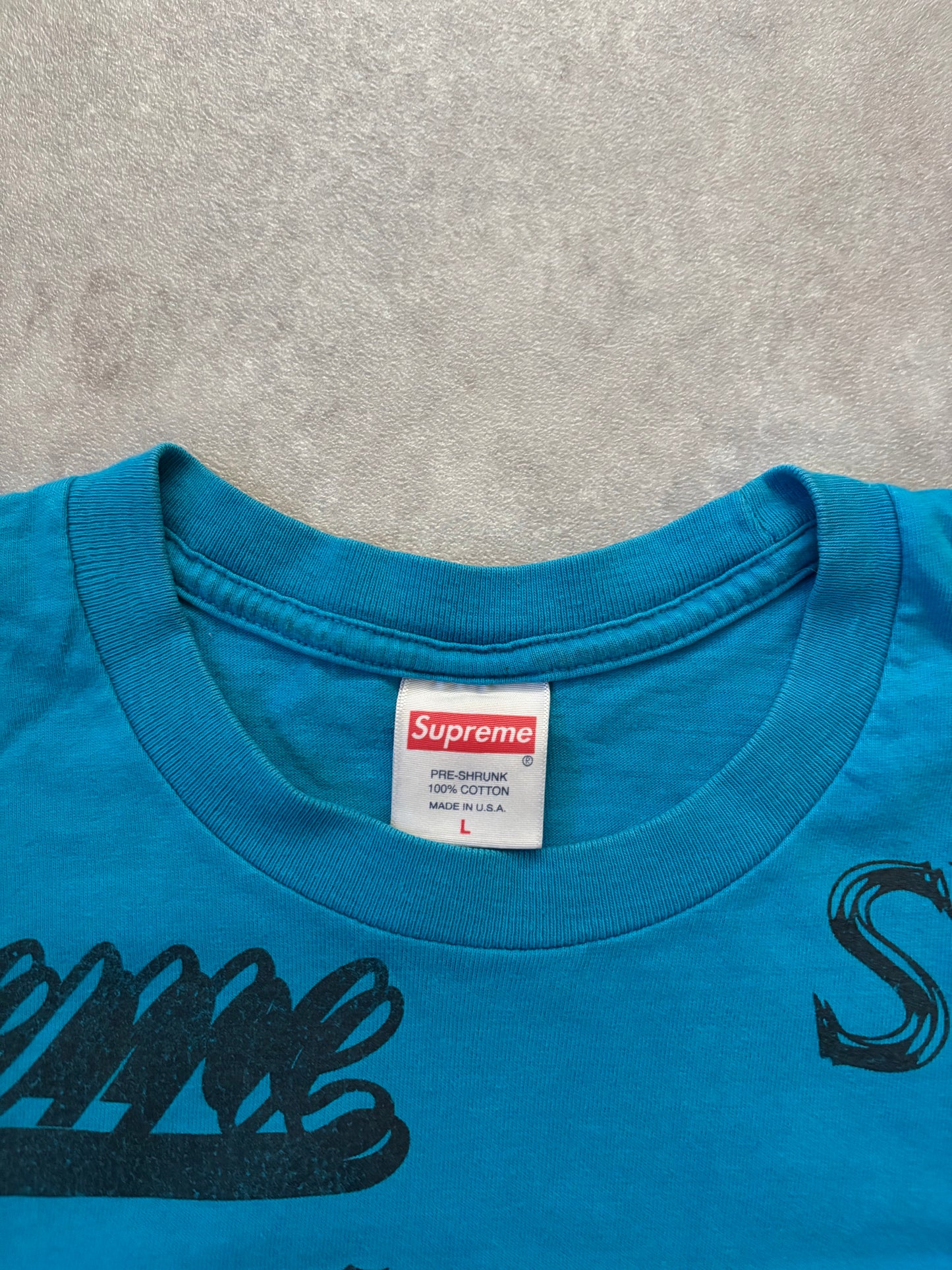 Supreme Multi Logo Tee (Str. L)