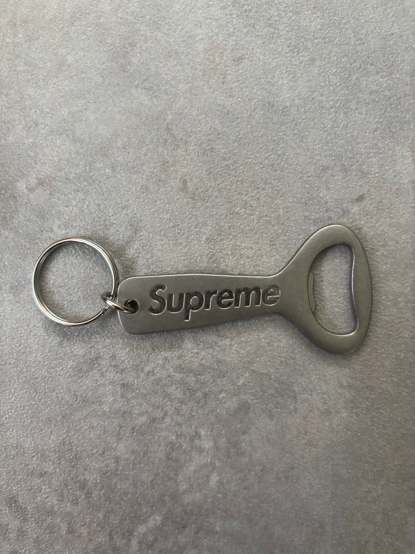 Supreme Bottle Opener Keychain