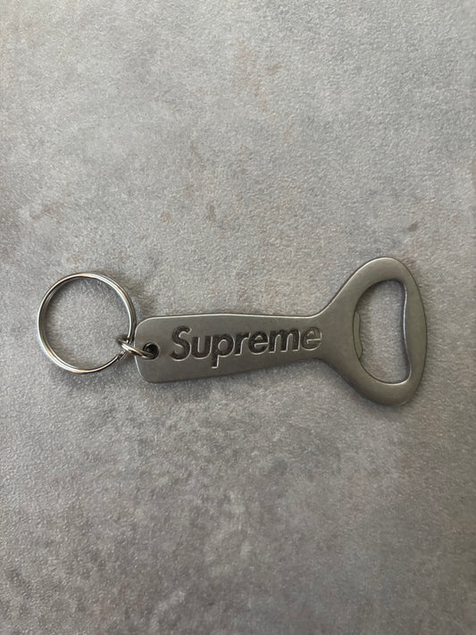 Supreme Bottle Opener Keychain