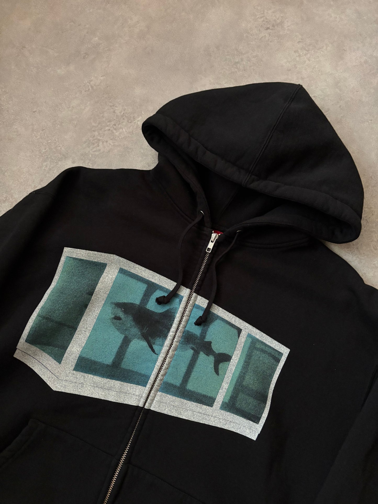 Supreme x Damien Hirst Zip Up Hoodie (Str. L)