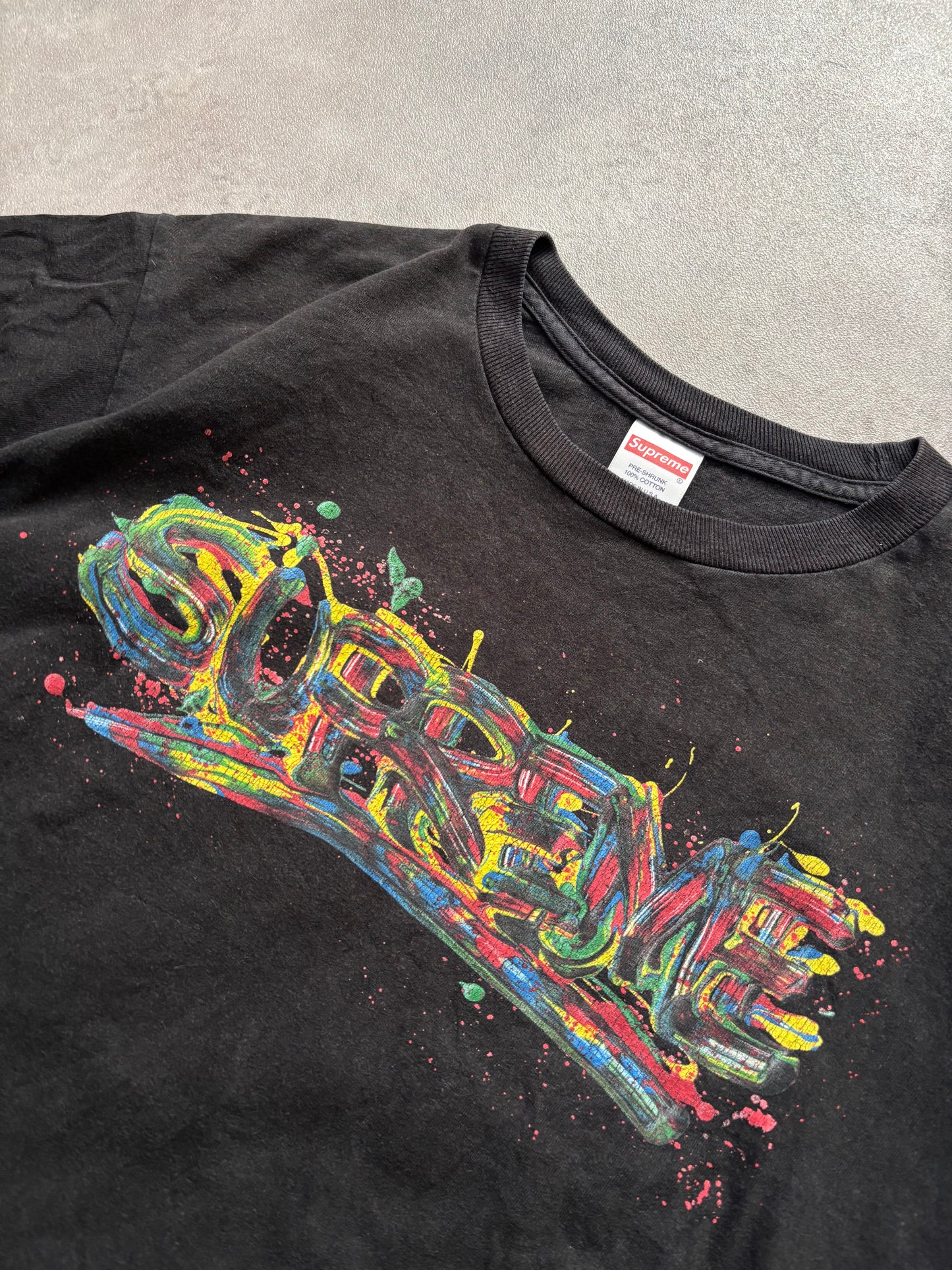 Supreme Paint Logo Tee (Str. M)