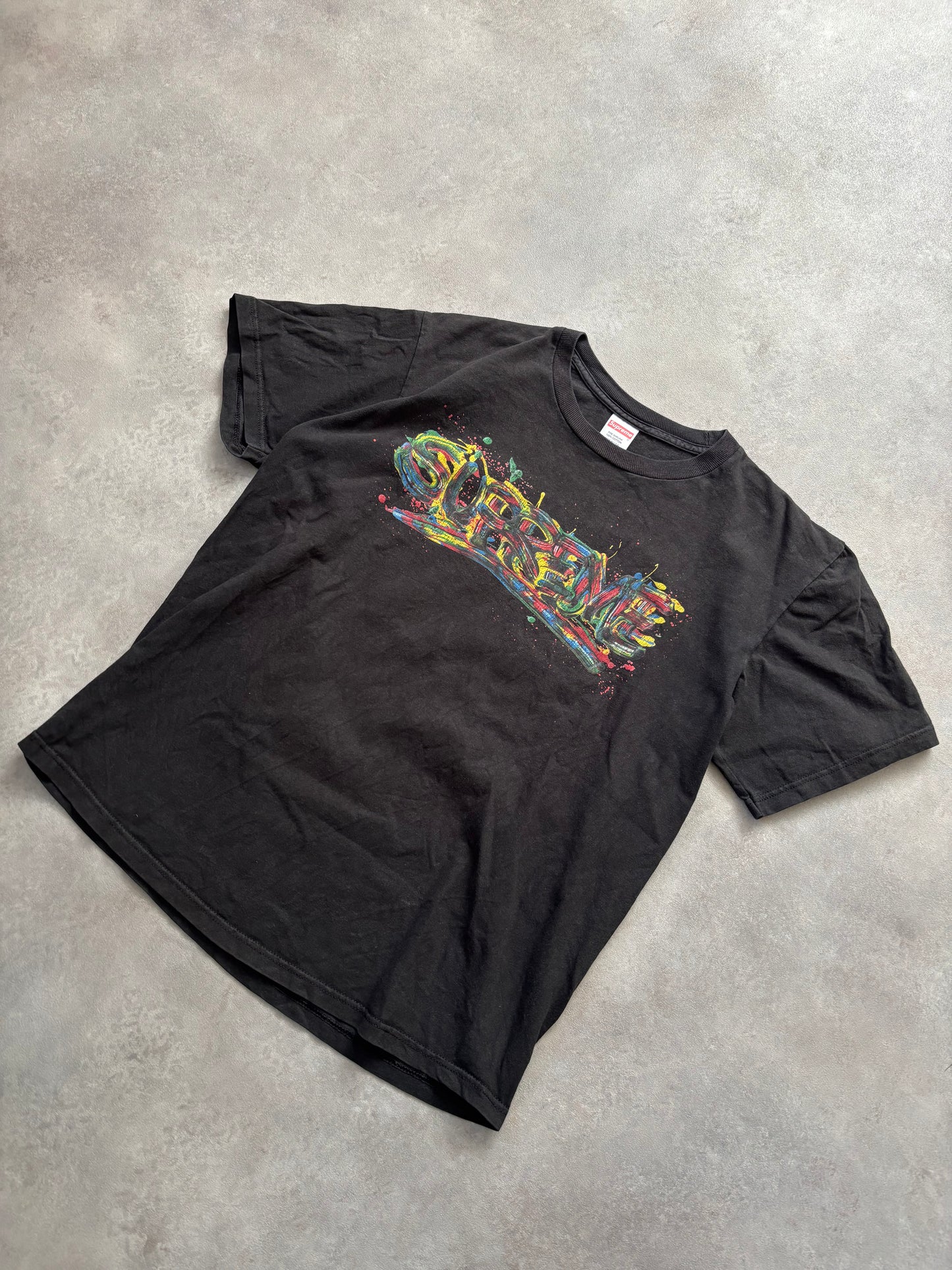 Supreme Paint Logo Tee (Str. M)