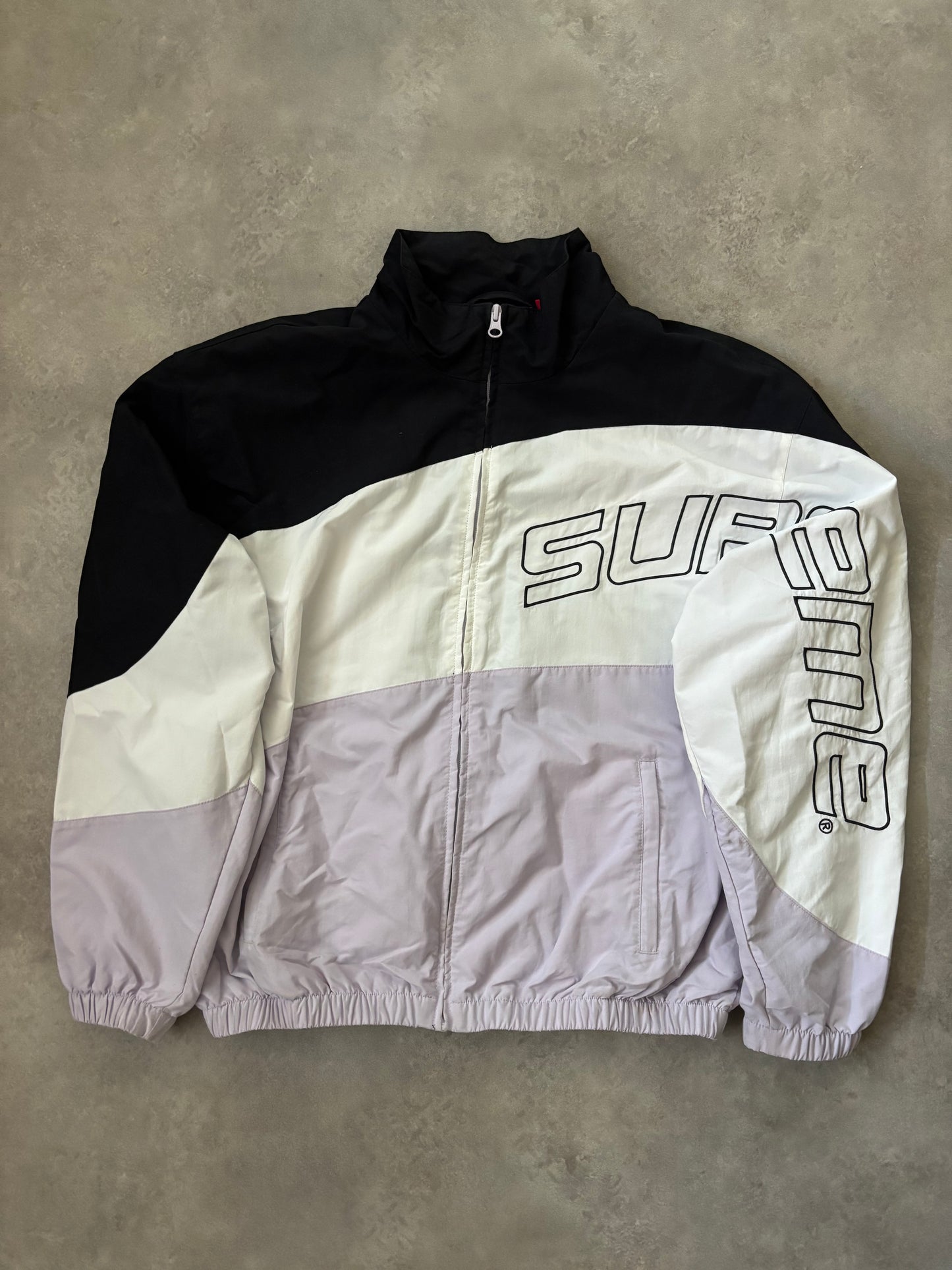 Supreme Embroidered Track Jacket (Str. M)