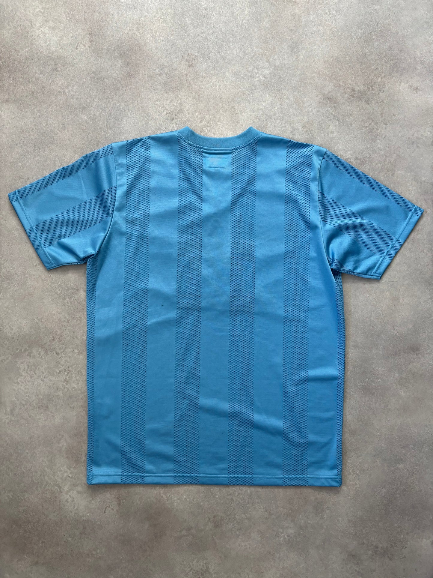 Supreme Velvet Logo Mesh Stripe Top (Str. M)