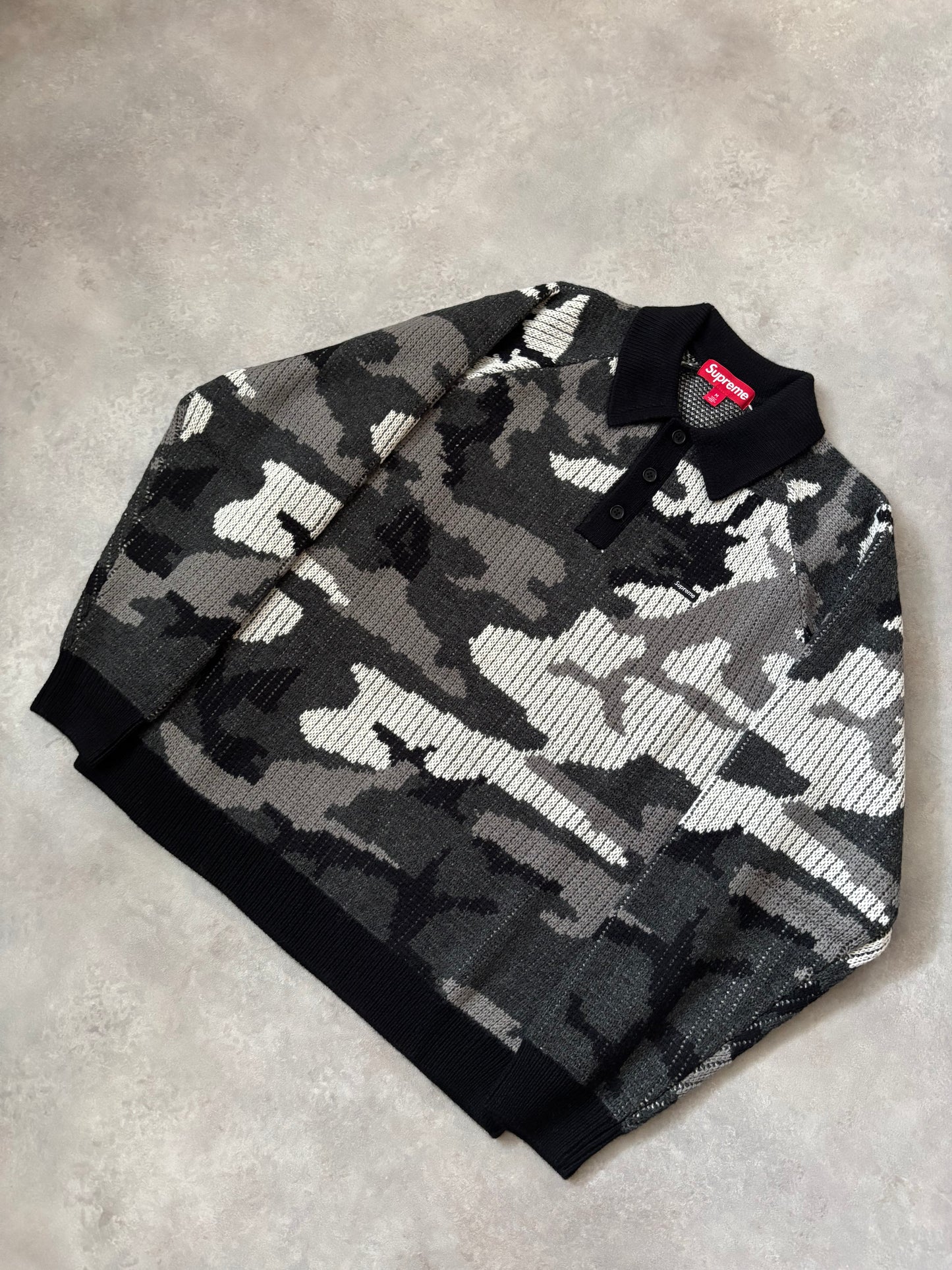 Supreme Small Box Polo Sweater (Str. M)