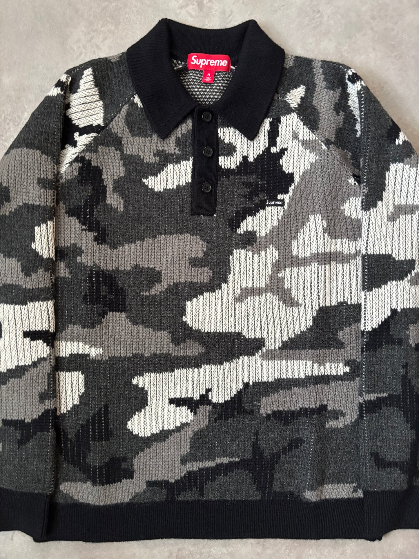 Supreme Small Box Polo Sweater (Str. M)