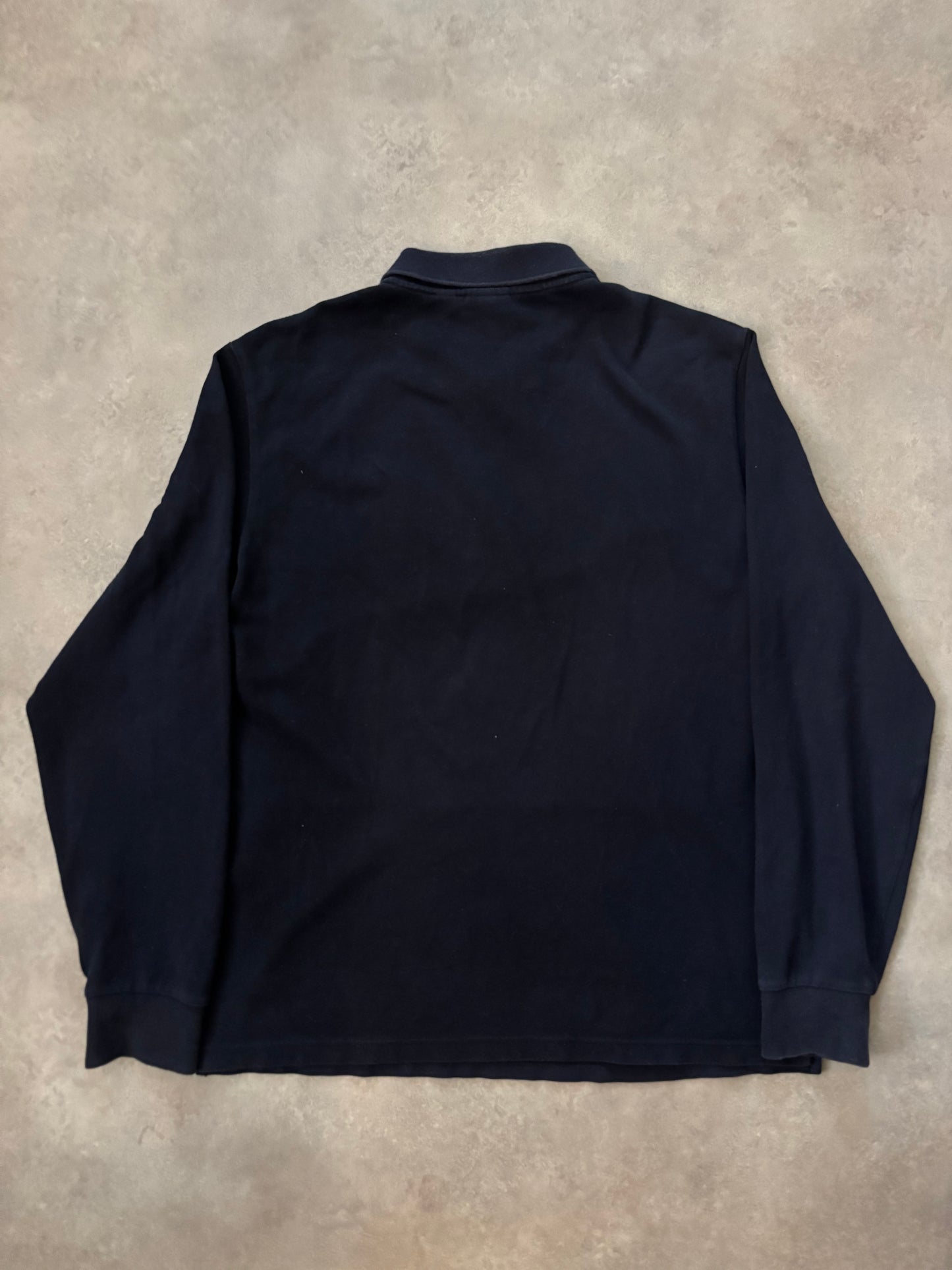 Supreme LACOSTE Pique Zip L/S Polo (Str. S)