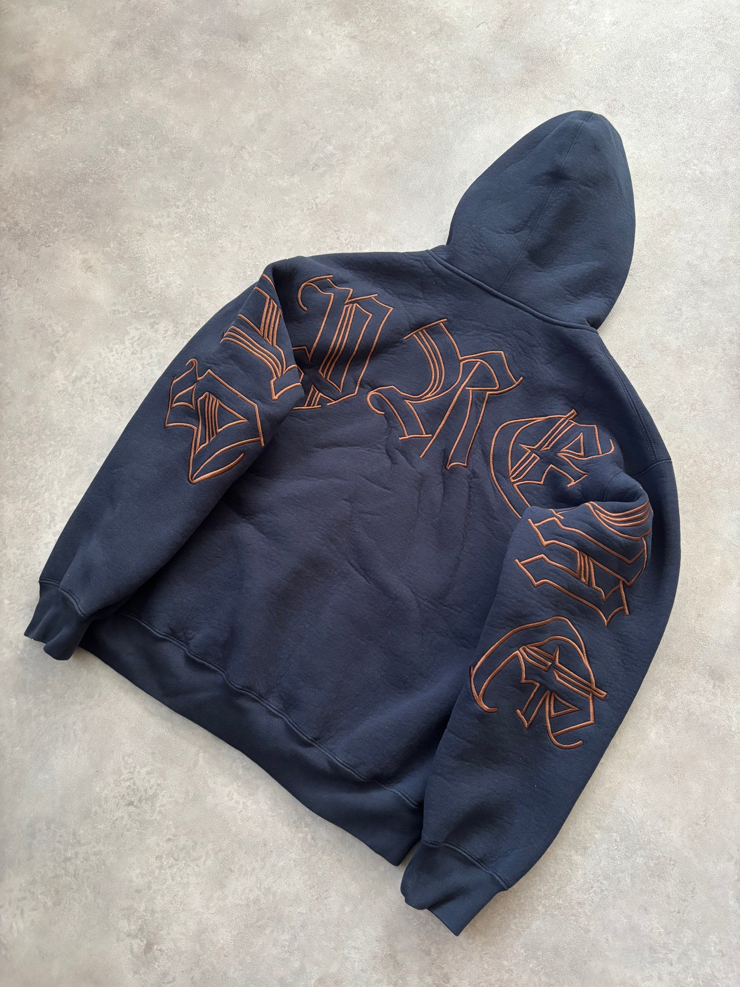 Supreme Faux Fur Zip  Up Hooded Sweatshirt (Str. S)