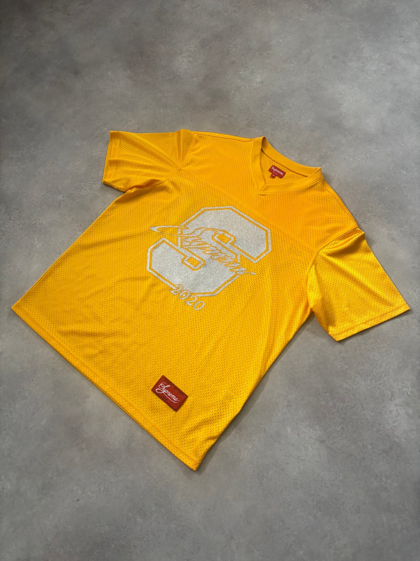 Supreme $1M Glitter Football Top (Str. M)