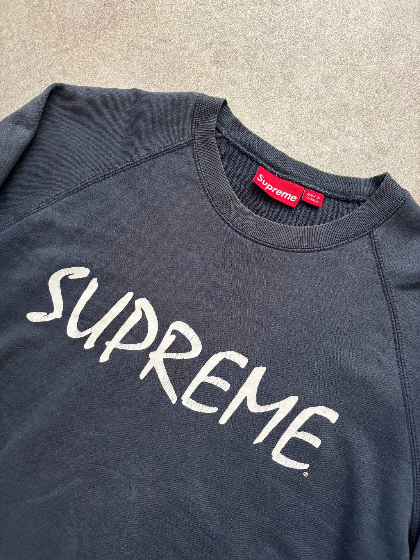 Supreme Futura Logo Crewneck (Str. L)