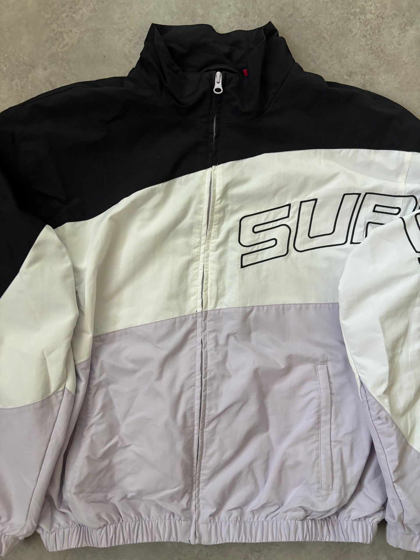 Supreme Embroidered Track Jacket (Str. M)