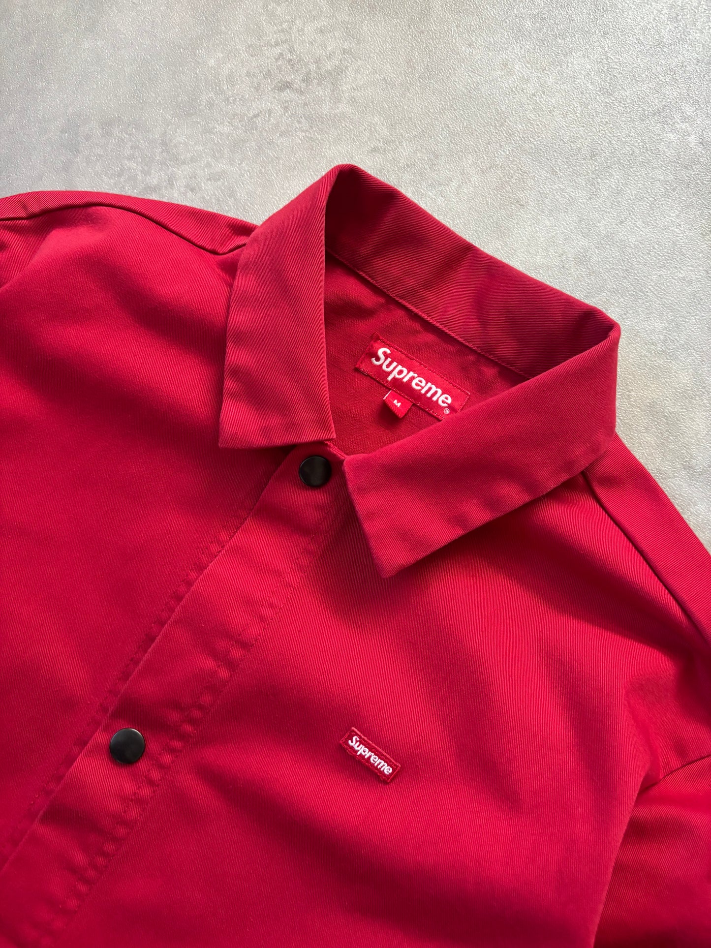 Supreme Red Overshirt (Str. M)