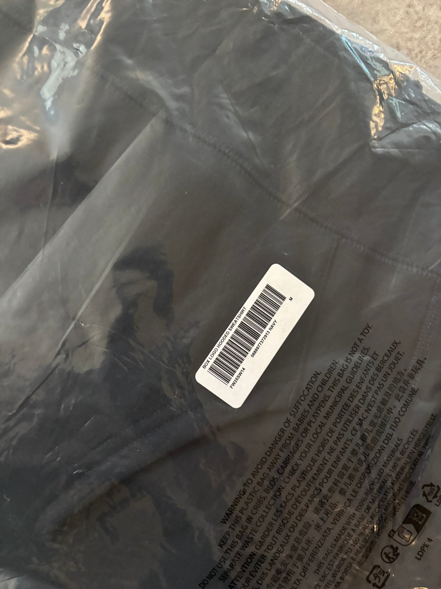 Supreme Box Logo Hooded Sweatshirt (Str. S)