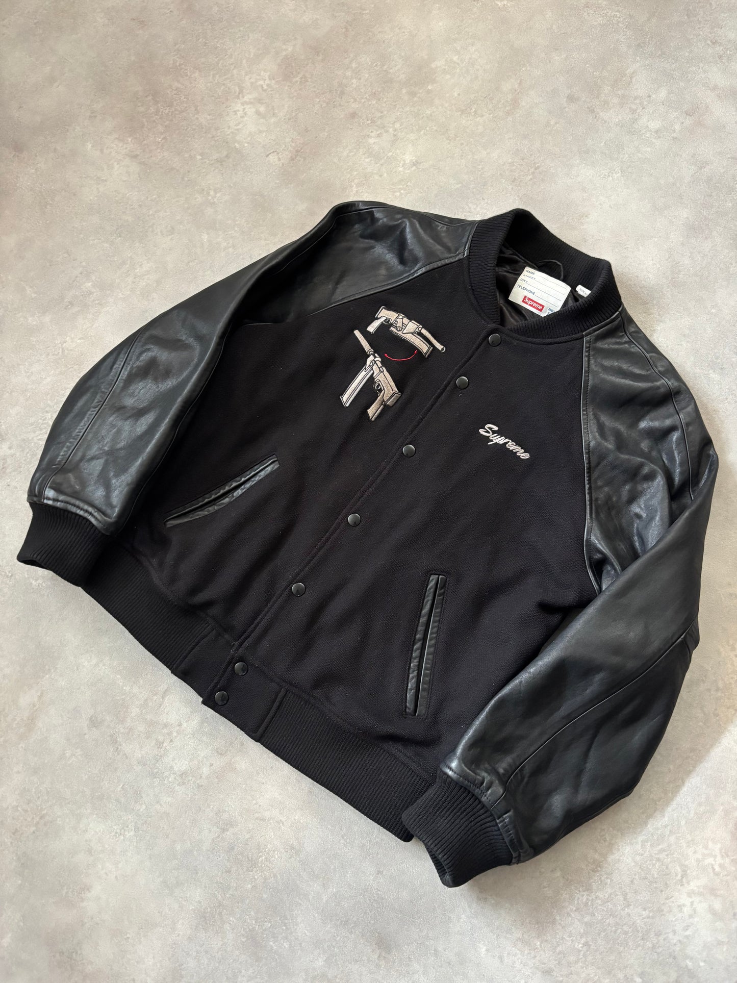 Supreme x Aeon Flux Leather Jacket (Str. M)