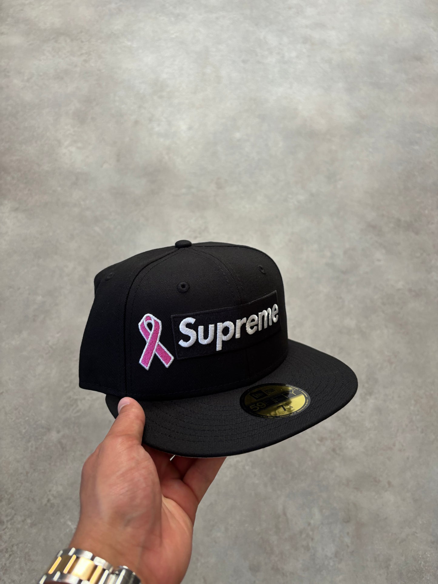 Supreme Breast Cancer Awareness Box Logo Cap (Str. 7-1/4)