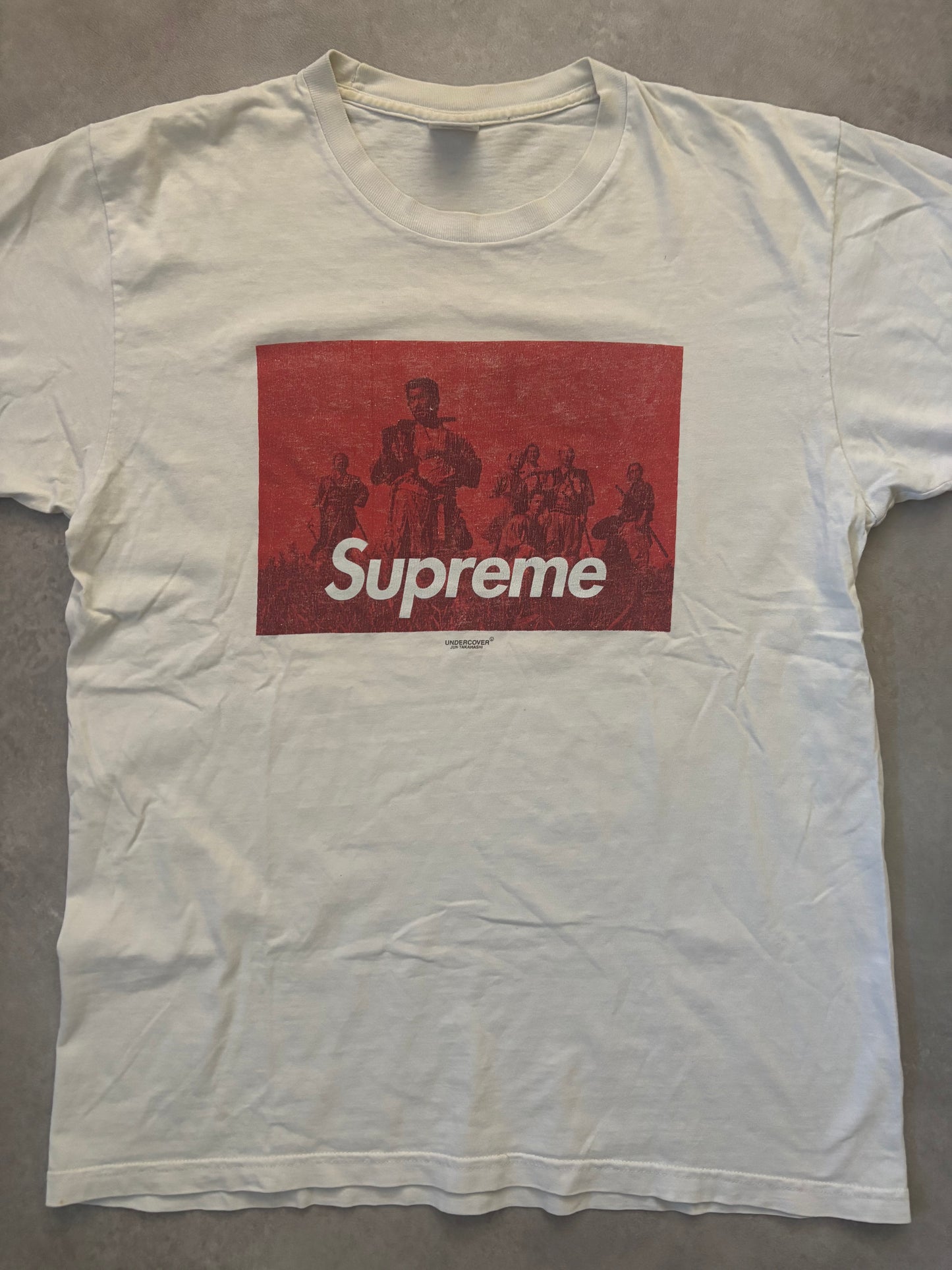 Supreme x Undercover Seven Samurai Tee (Str. L)