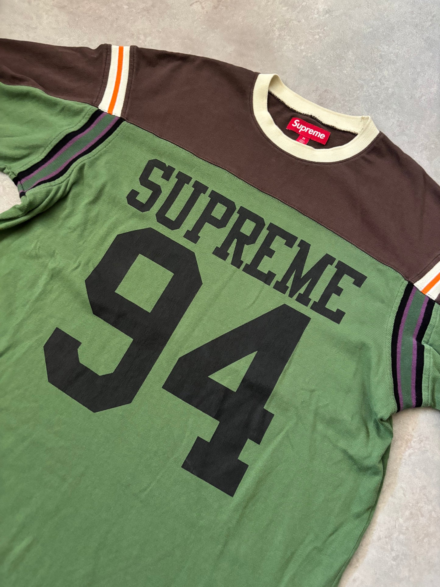 Supreme Split S/S Football Top (Str. M)