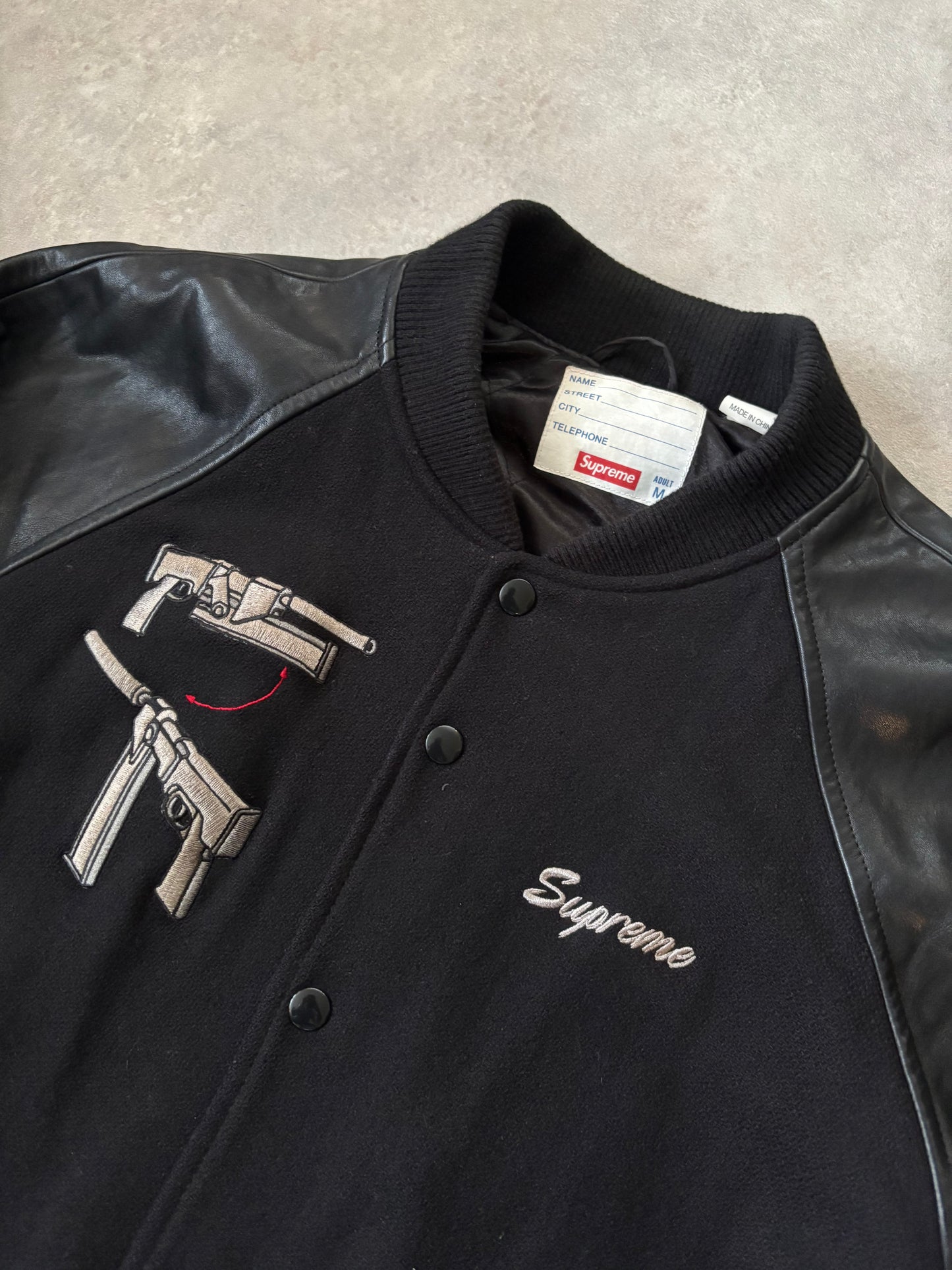 Supreme x Aeon Flux Leather Jacket (Str. M)
