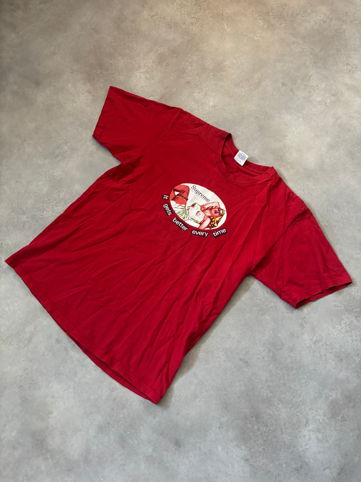 Supreme It Gets Better Every Time Tee (Str. L)