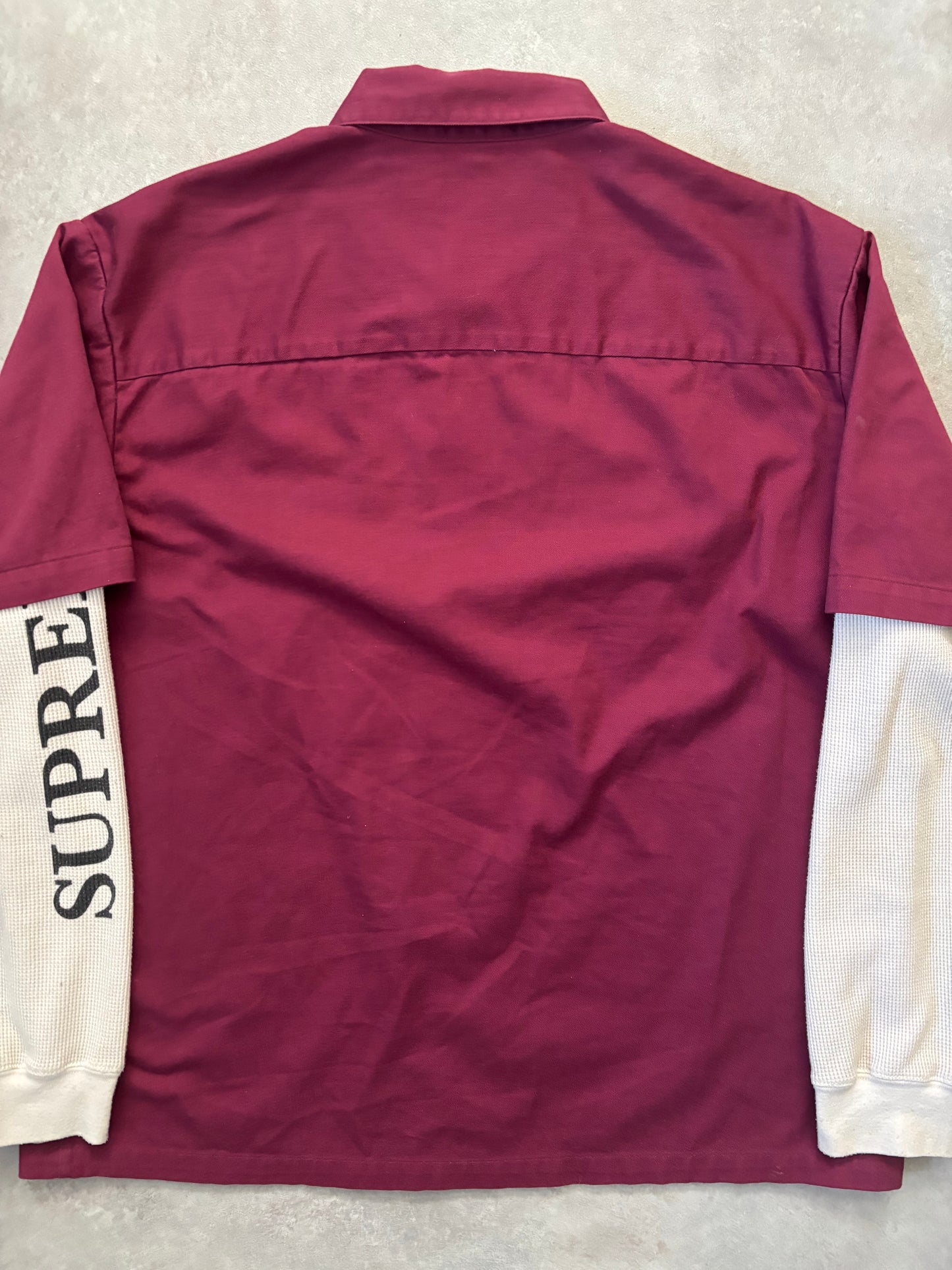 Supreme Double Sleeve Skjorte (Str. L)