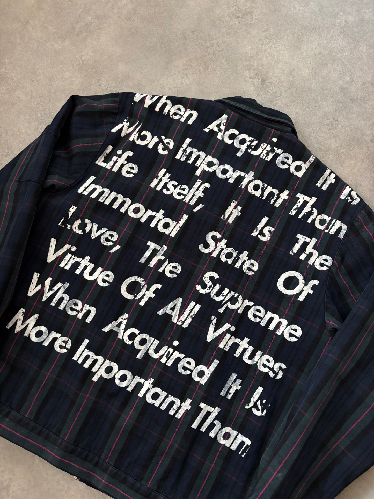 Supreme x JUNYA WATANABE CDG MAN Printed Work Jacket (Str. L)