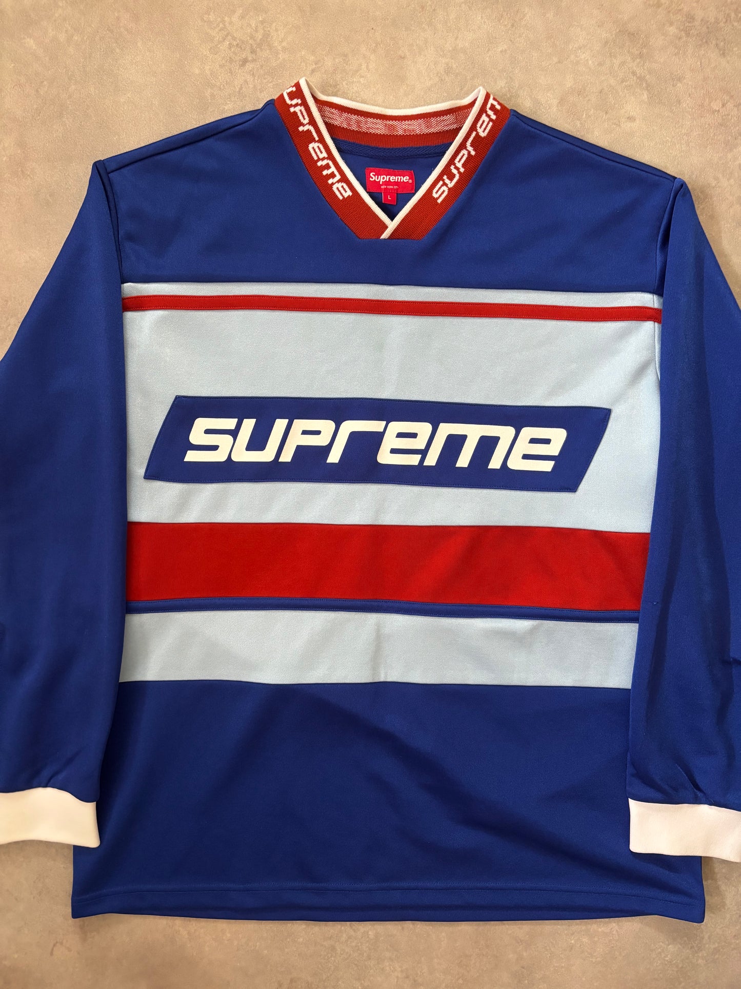Supreme Longsleeve Hockey Jersey (Str. L)