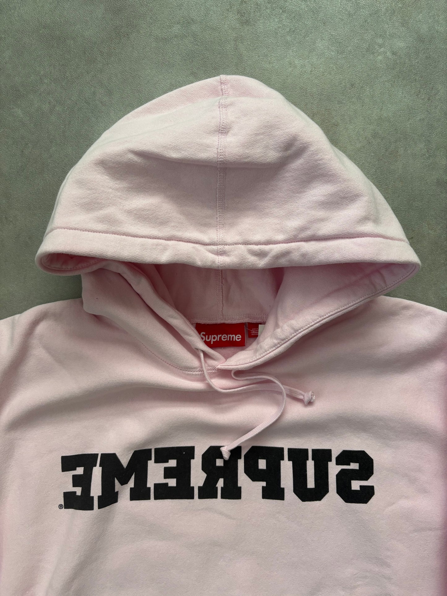 Supreme Reverse Hooded Sweatshirt (Str. L)