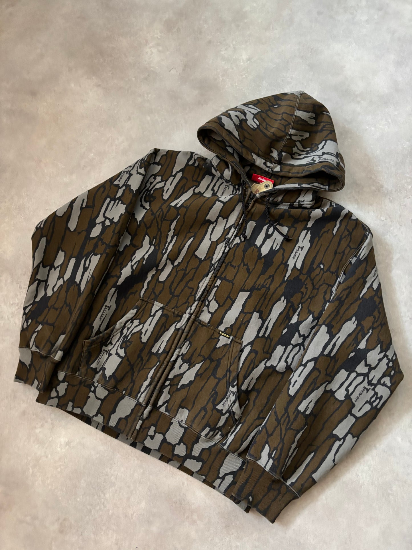 Supreme Work Zip Up Hooded Sweatshirt (Str. M)