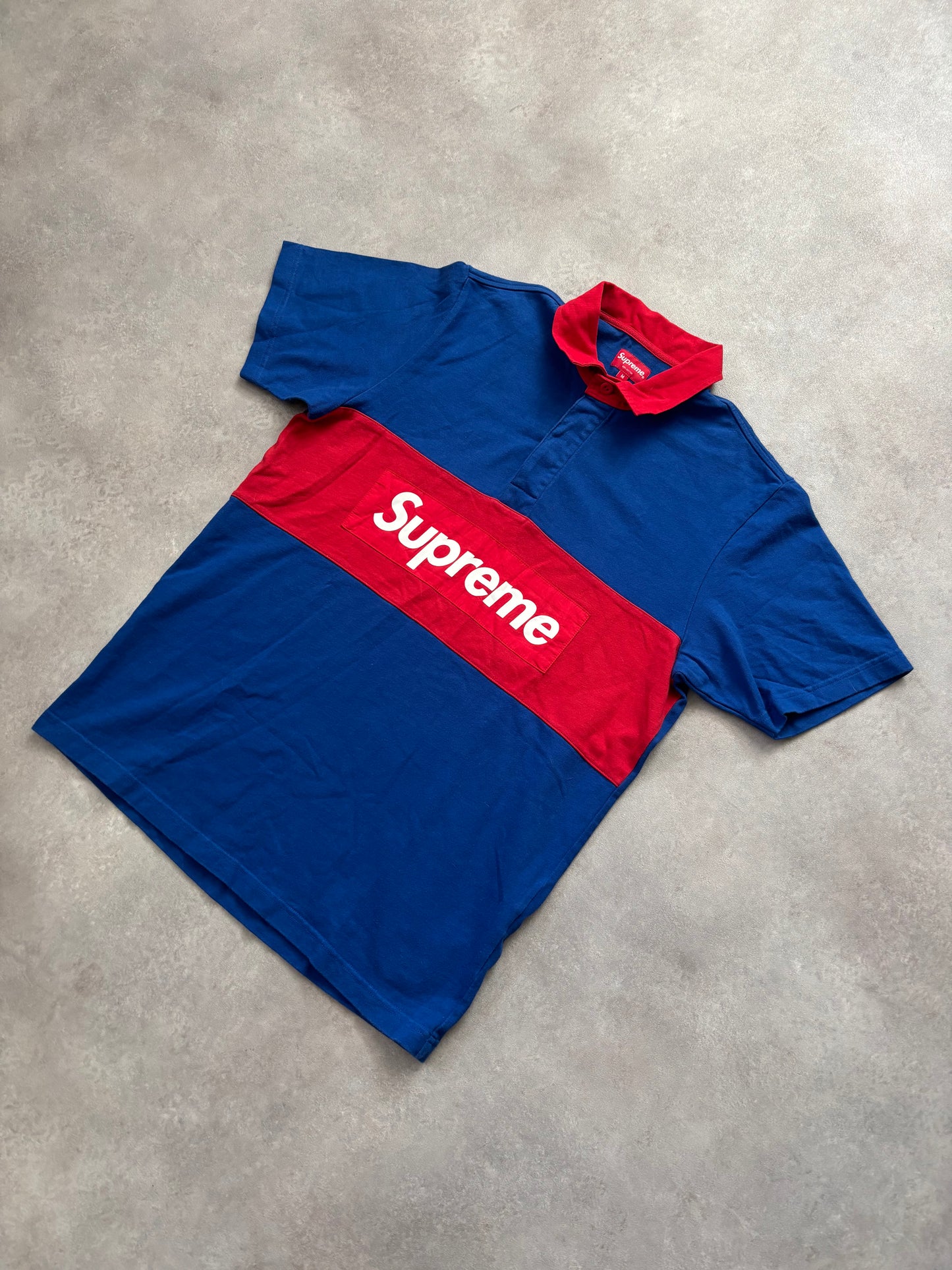 Supreme S/S Rugby Polo (Str. M)