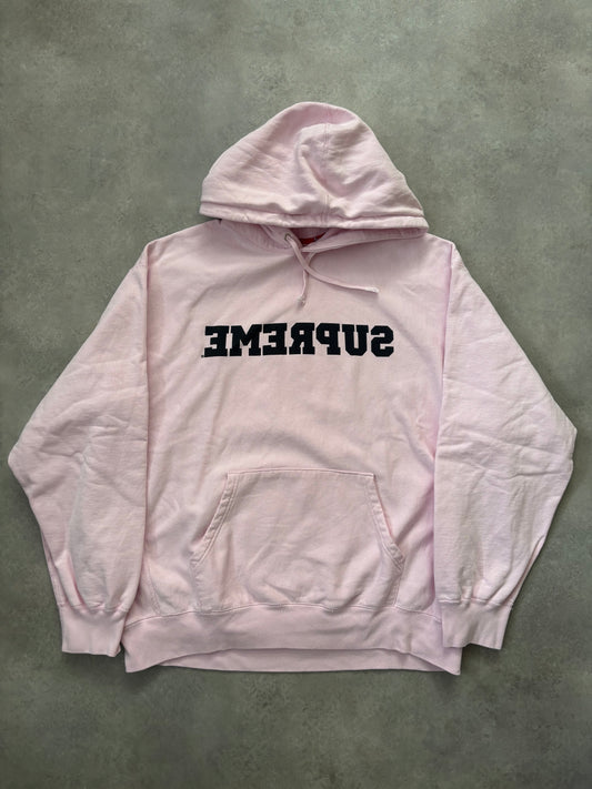 Supreme Reverse Hooded Sweatshirt (Str. L)