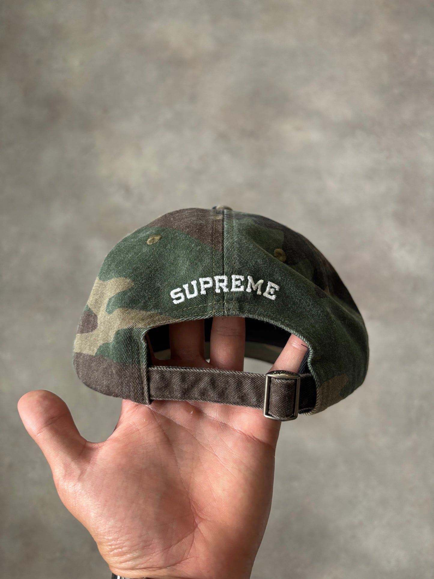 Supreme 6-Panel Camp Cap