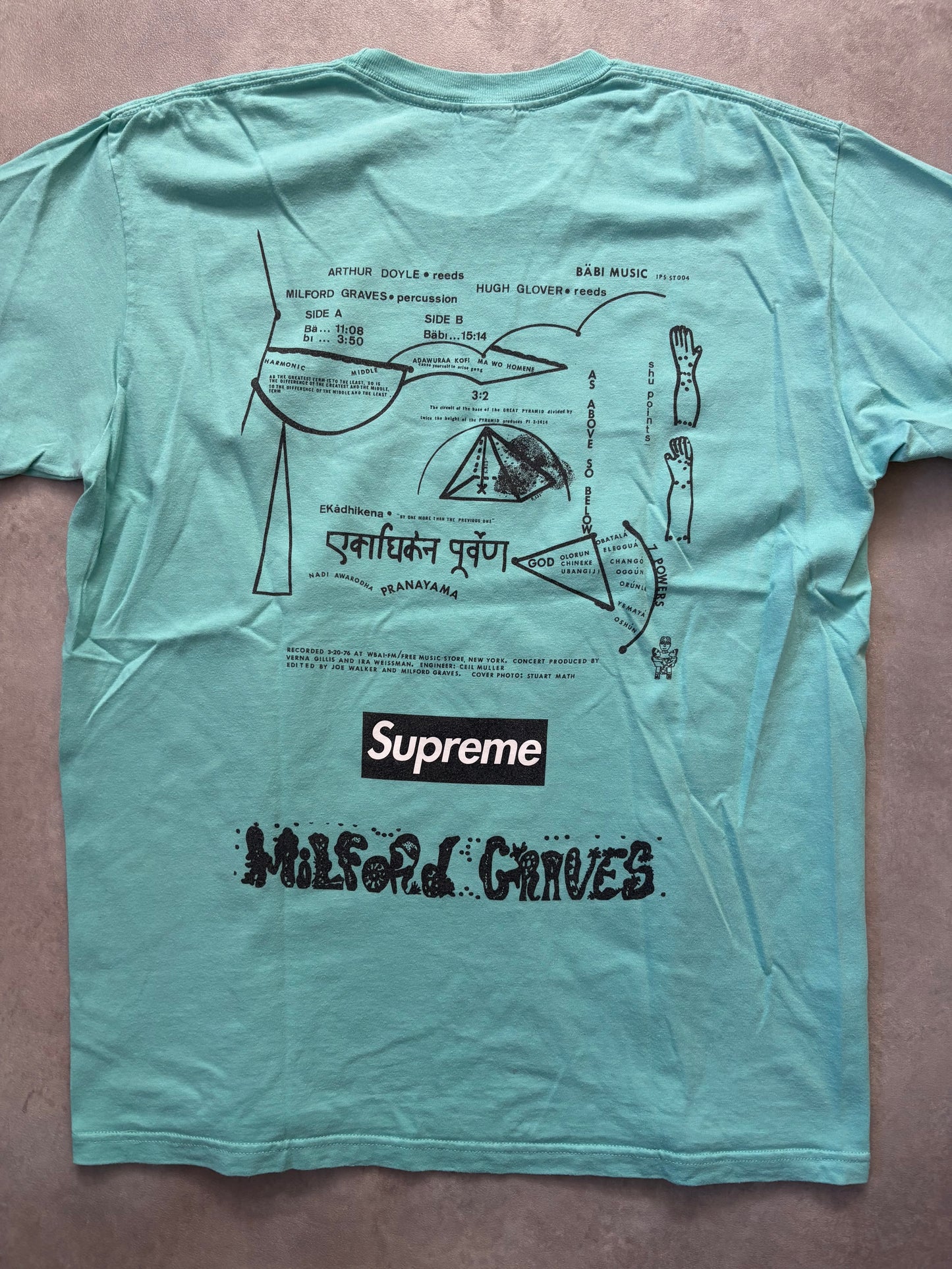 Supreme Milford Graves Tee (Str. M)