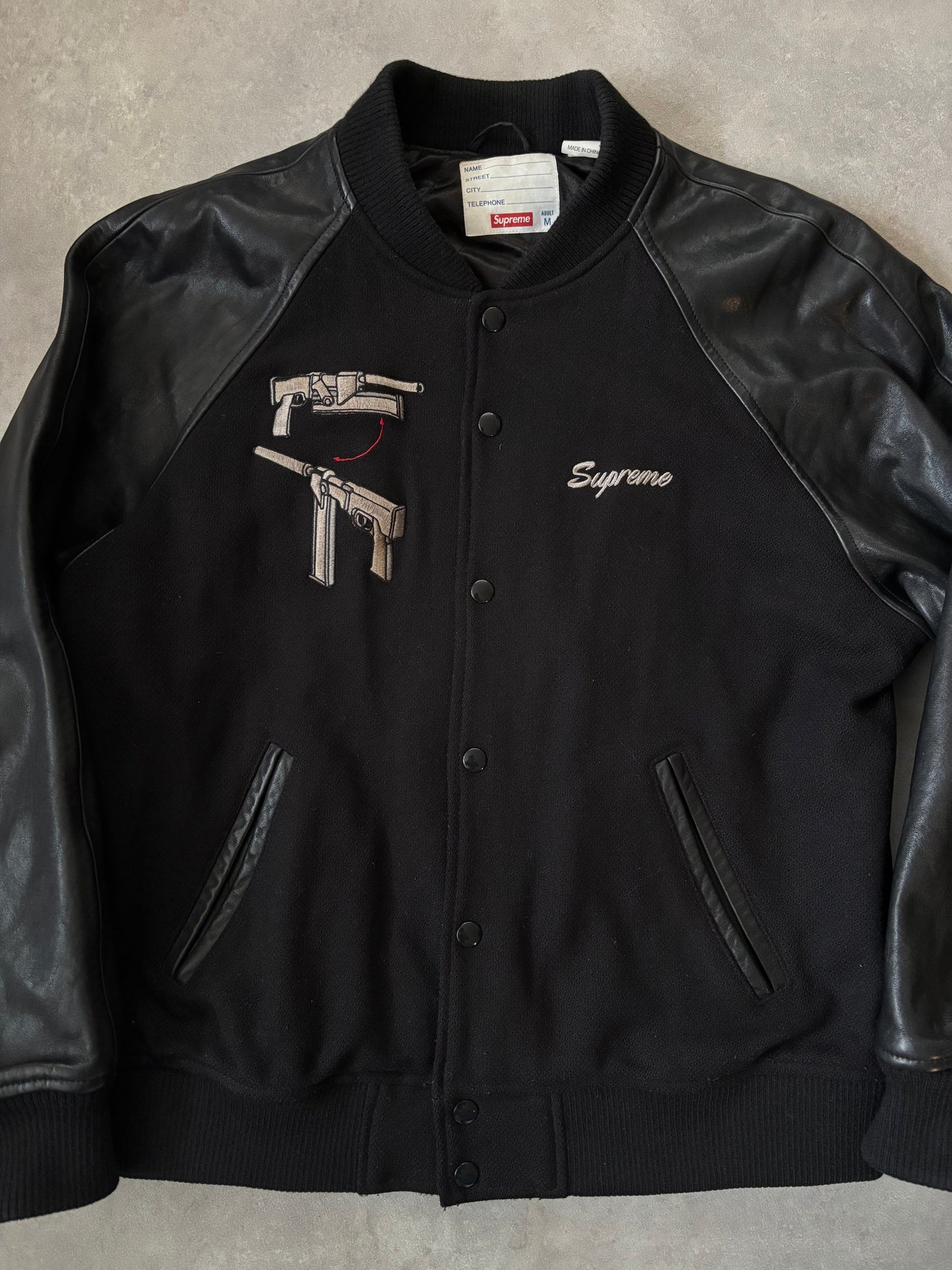 Supreme x Aeon Flux Leather Jacket (Str. M)
