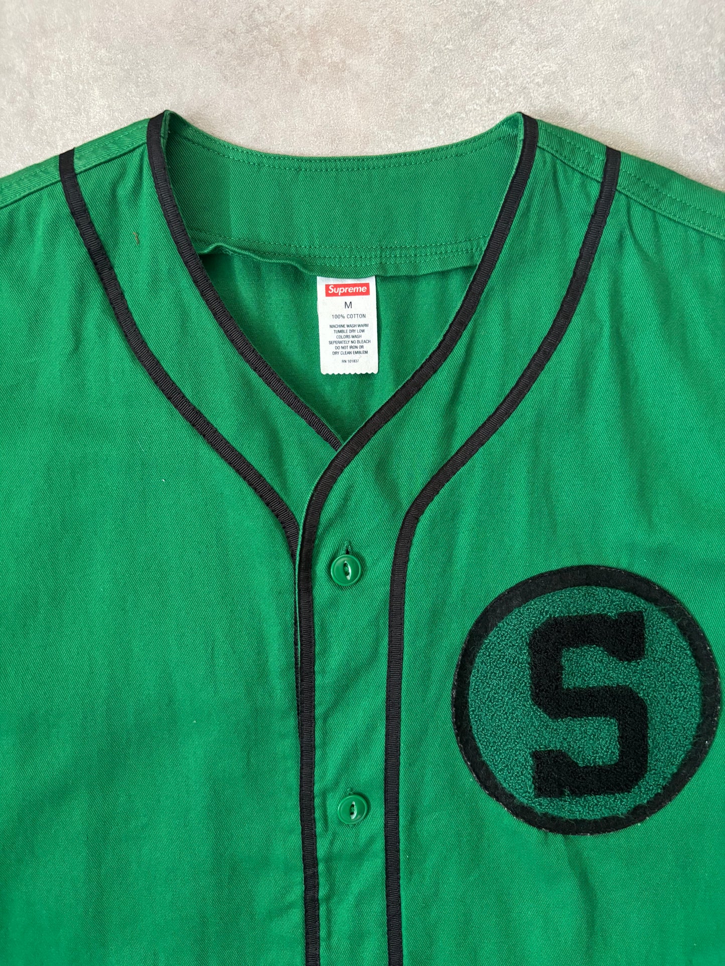 Supreme Baseball Jersey (Str. M)