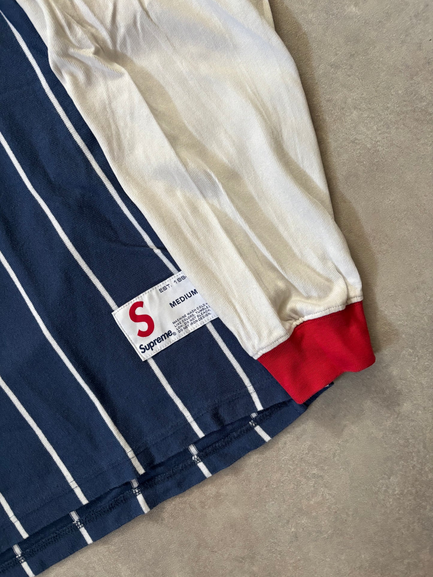 Supreme Stripe Raglan L/S Top (Str. M)