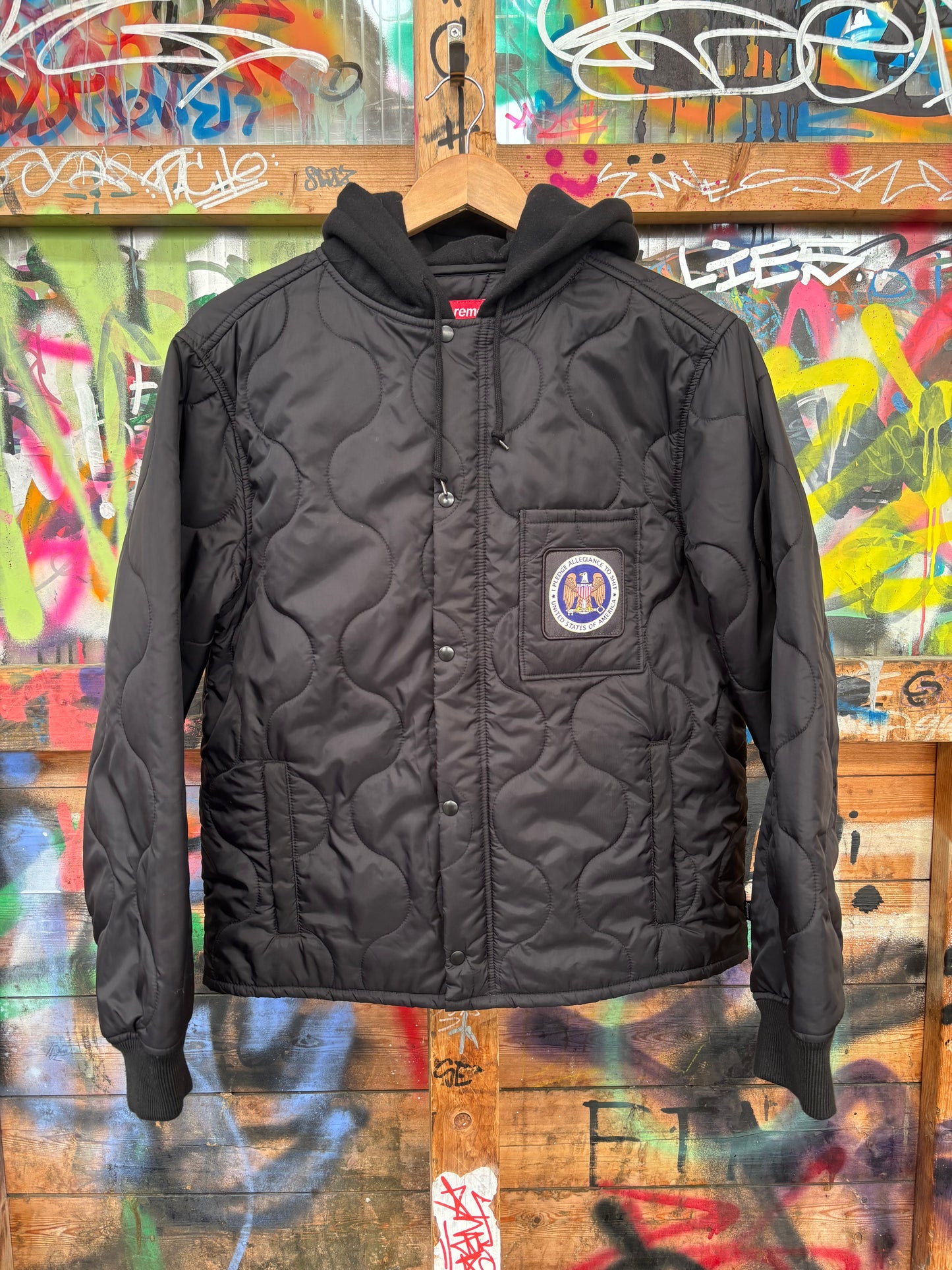 Supreme I Pledge Allegiance To Shit Jacket (Str. M)