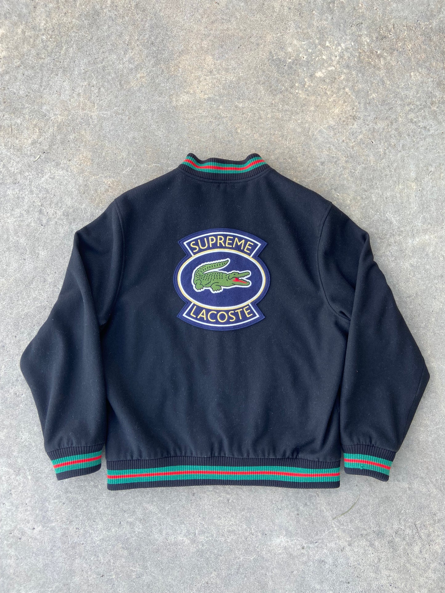 Supreme x Lacoste Jakke (Str. L)