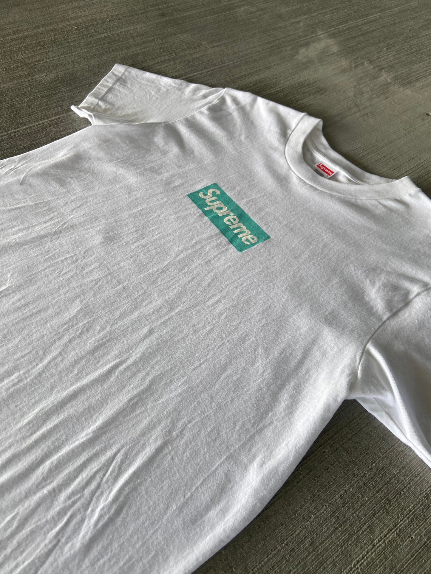 Supreme x Tiffany Box Logo Tee (Str. M)