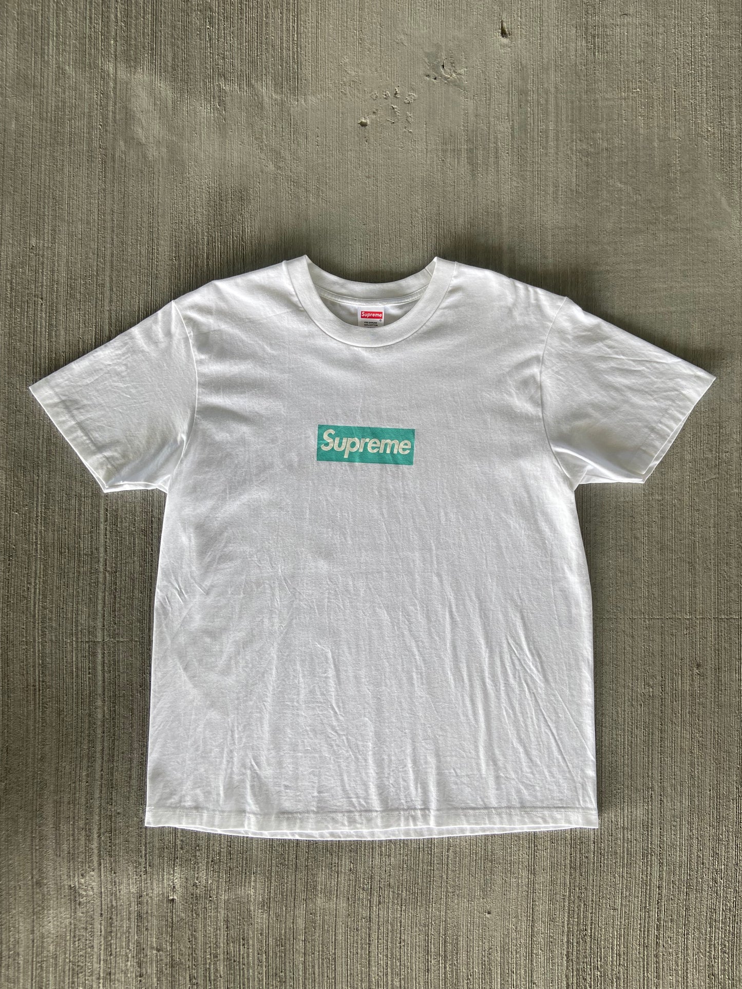 Supreme x Tiffany Box Logo Tee (Str. M)
