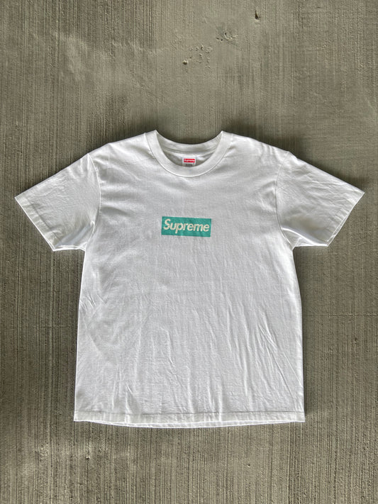 Supreme x Tiffany Box Logo Tee (Str. M)