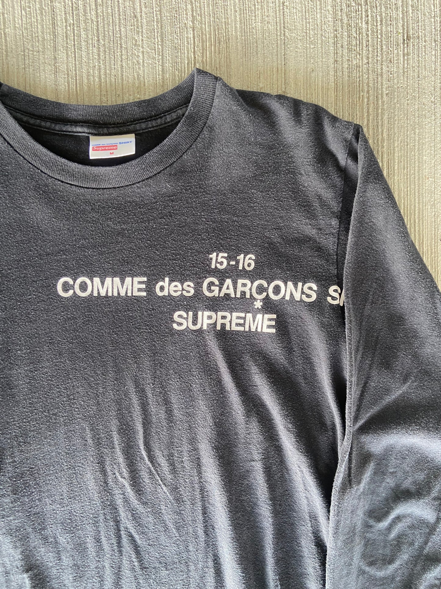 Supreme x Cdg Longsleeve (Str. M)