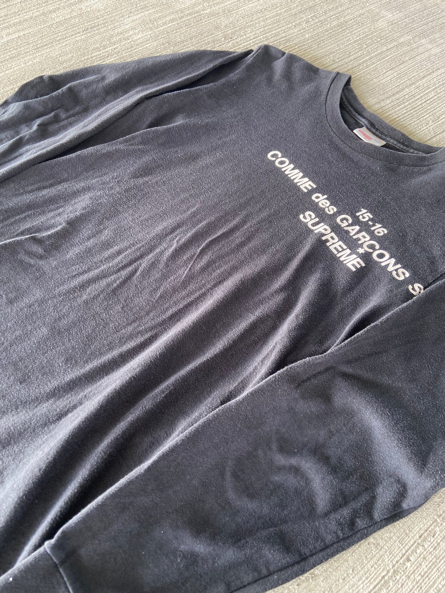 Supreme x Cdg Longsleeve (Str. M)