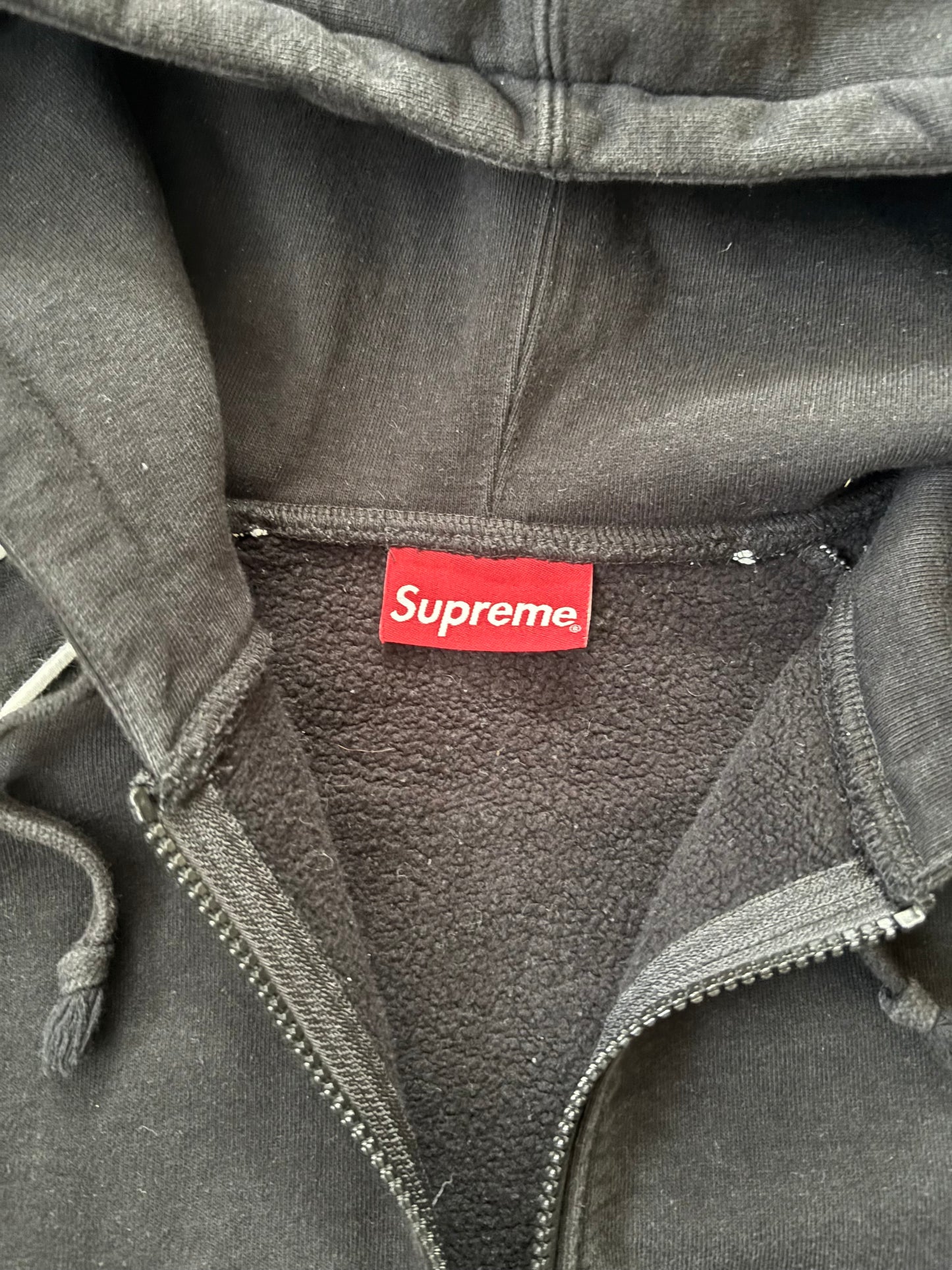 Supreme Track Paneled Zip Up Hoodie (Str. M)
