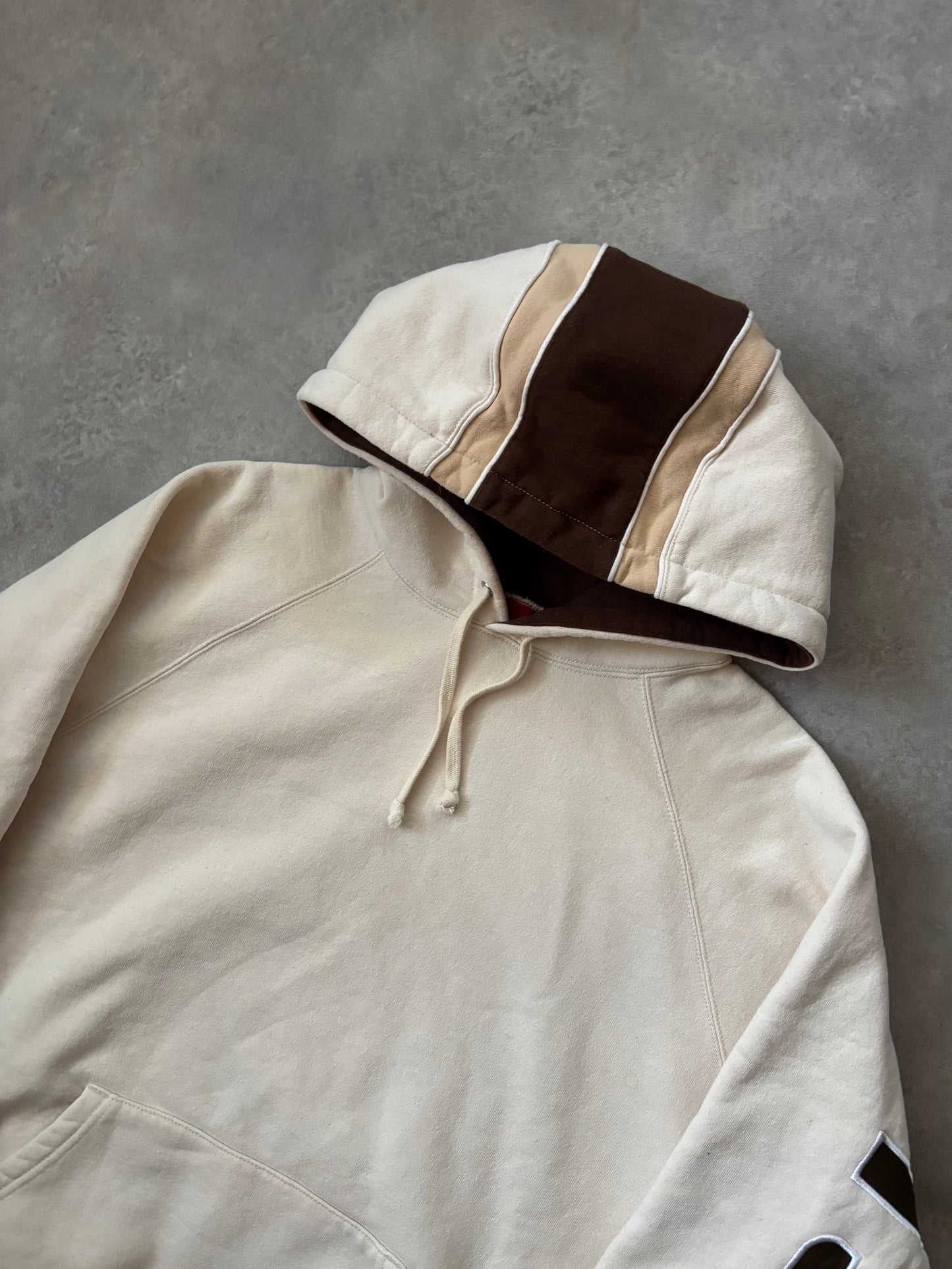 Supreme Paneled Hooded Sweatshirt (Str. M)