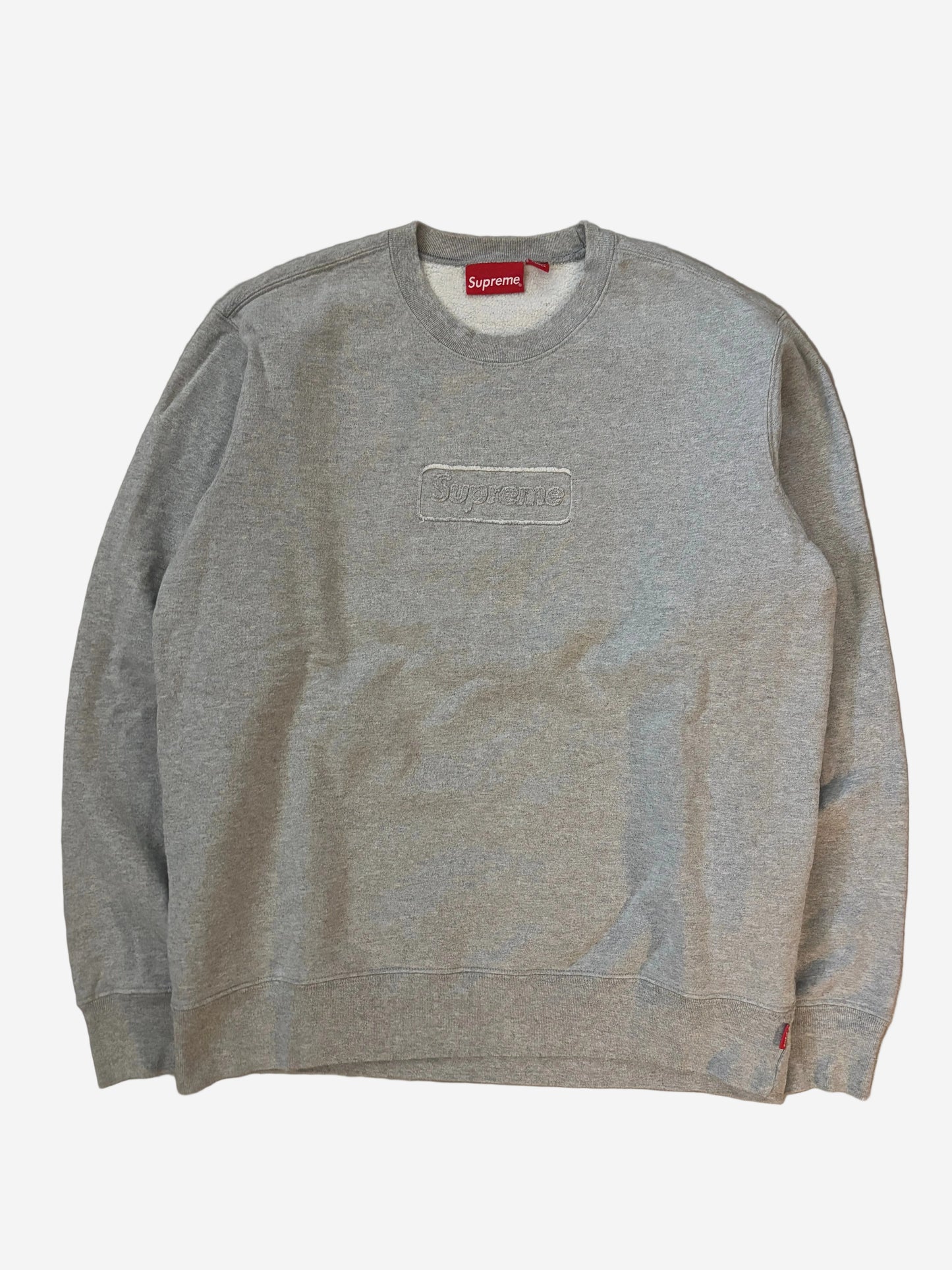Supreme Cutout Logo Crewneck (Str. M)