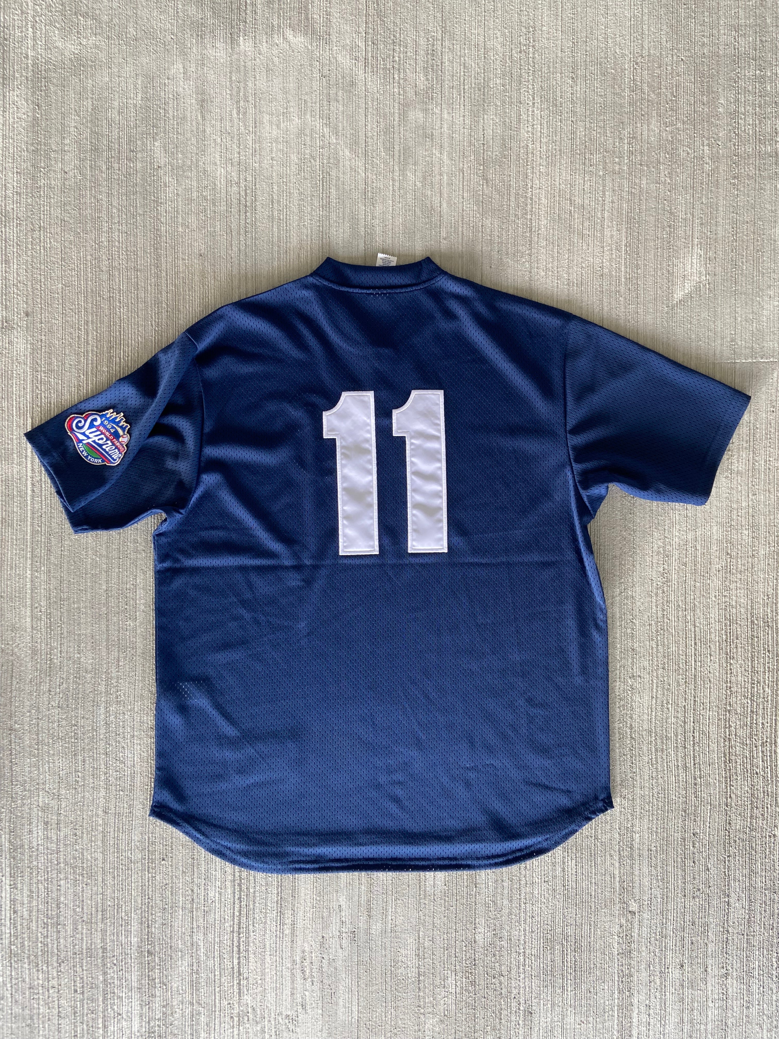 Supreme S new Logo Baseball Henley M Supreme S new Logo Baseball Henley M