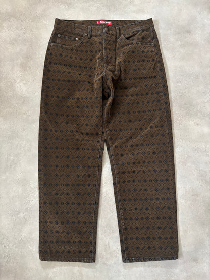 Supreme Flocked Loose Fit Jean (Str. 34)