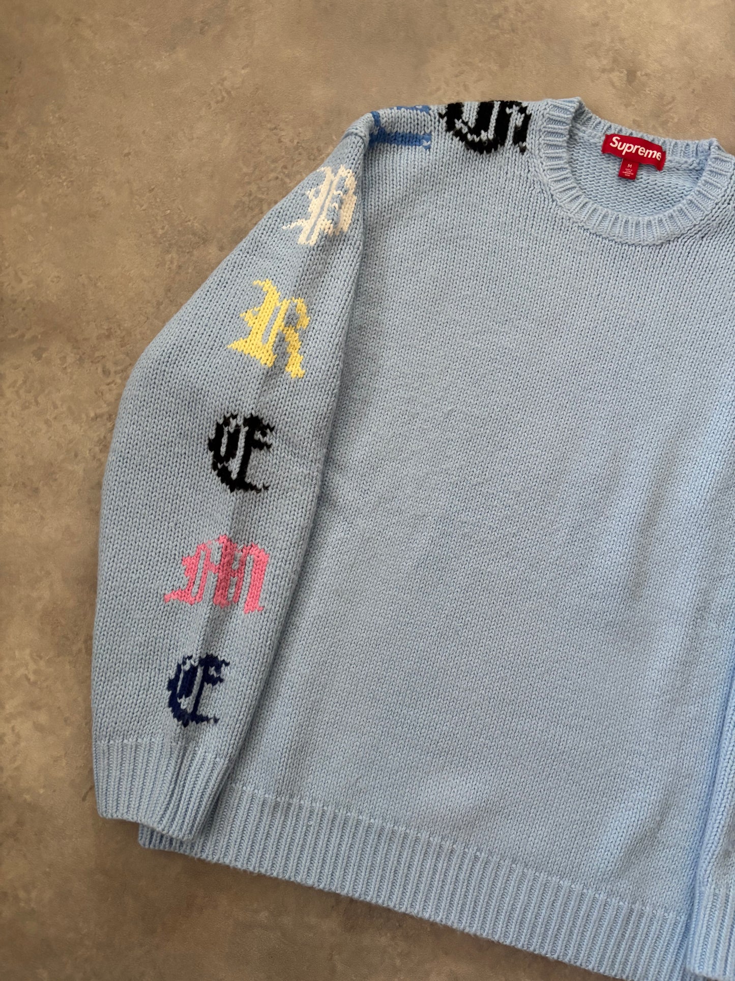 Supreme Old English Sleeves Sweater (Str. M)